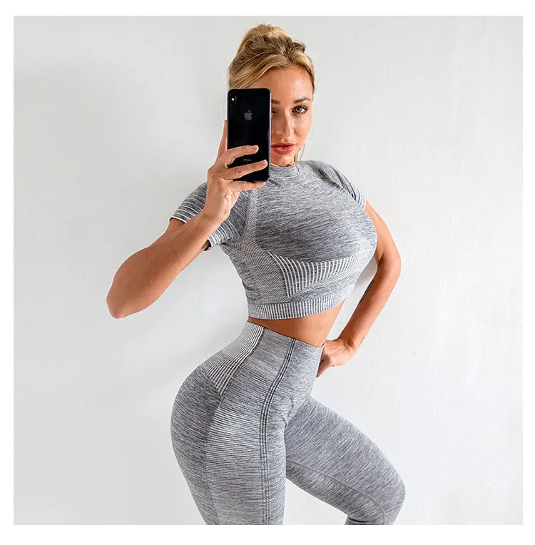Elastic fitness sports yoga clothes trendy
