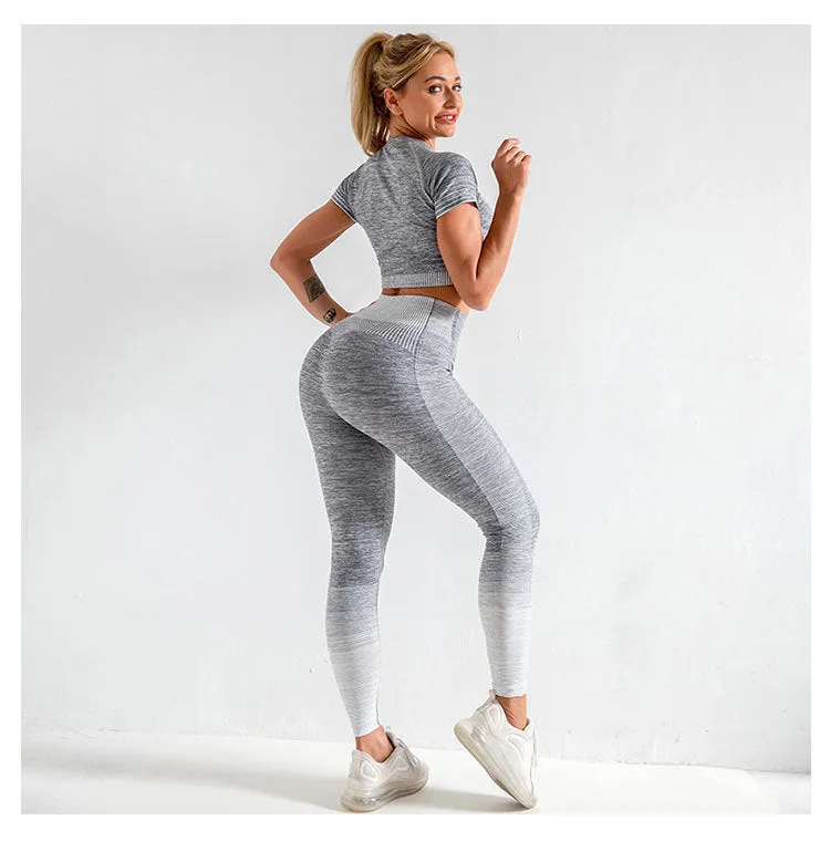 Elastic fitness sports yoga clothes trendy