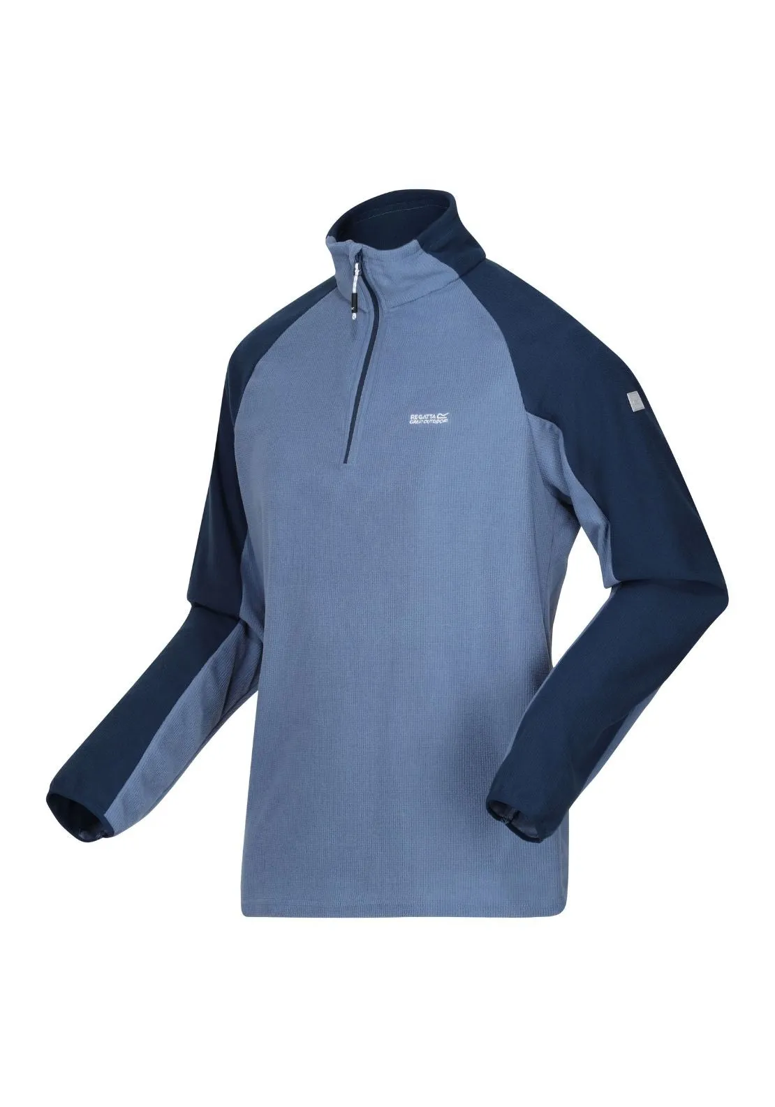 Elson Ii 1/4 Zip Fleece - Coronet Blue/moonlight Denim