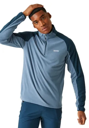 Elson Ii 1/4 Zip Fleece - Coronet Blue/moonlight Denim