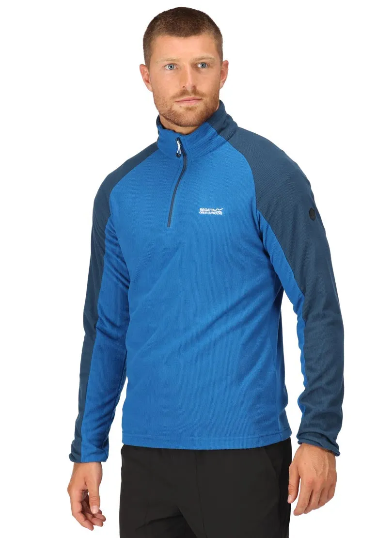 Elson Ii 1/4 Zip Fleece - Snorkel Blue Sea Pine