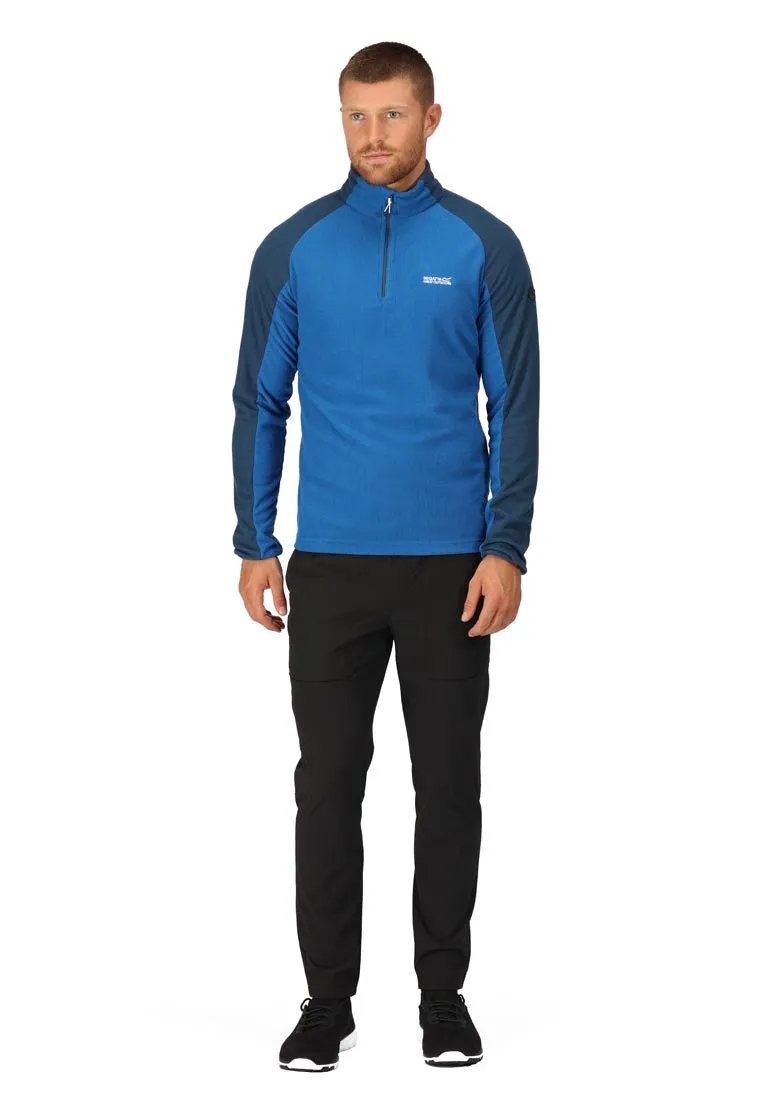 Elson Ii 1/4 Zip Fleece - Snorkel Blue Sea Pine