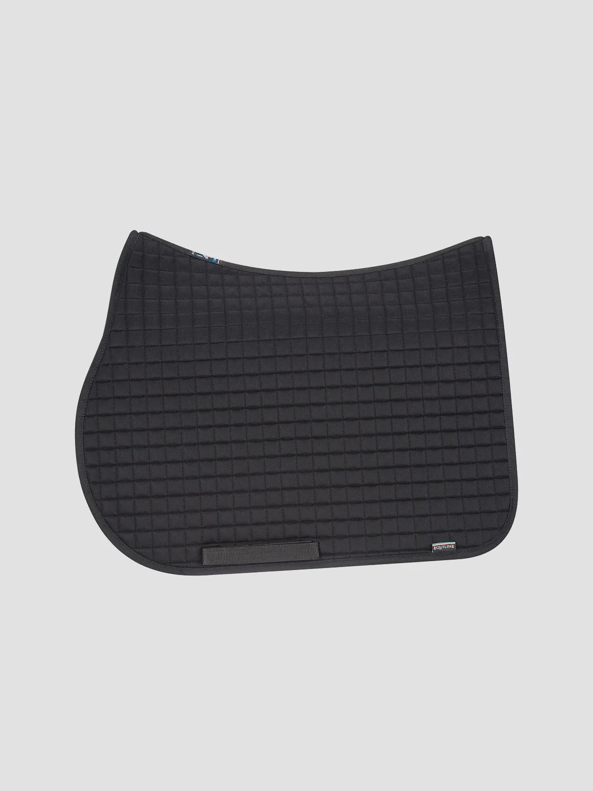 Equiline Quadro Plain Saddle Blanket  - white Jumping Full