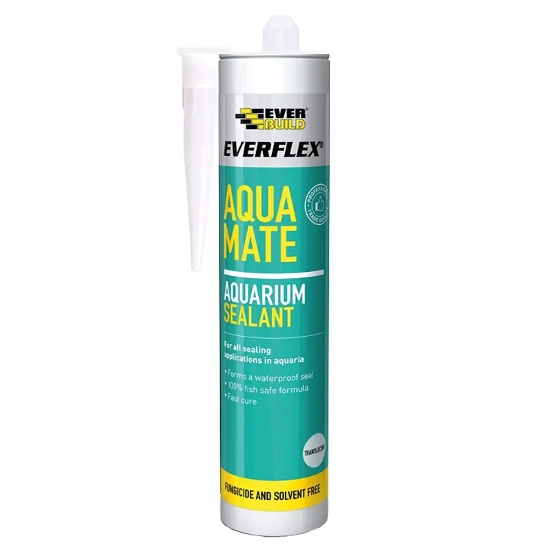 Everbuild Everflex Aqua mate Aquarium Silicone Sealant