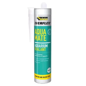 Everbuild Everflex Aqua mate Aquarium Silicone Sealant
