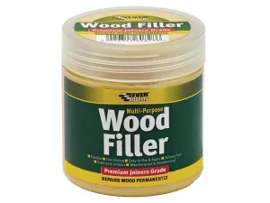 Everbuild Multi-Purpose Premium Joiners Grade Wood Filler Light Stainable 250Ml
