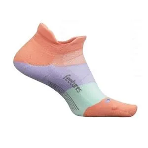 Feetures Elite Ultra-light Cushion No Show Tab - Pop Off Peach
