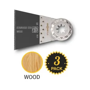 Fein 63502134270 Standard E-Cut - 65mm Starlock Plus - (3) Pack