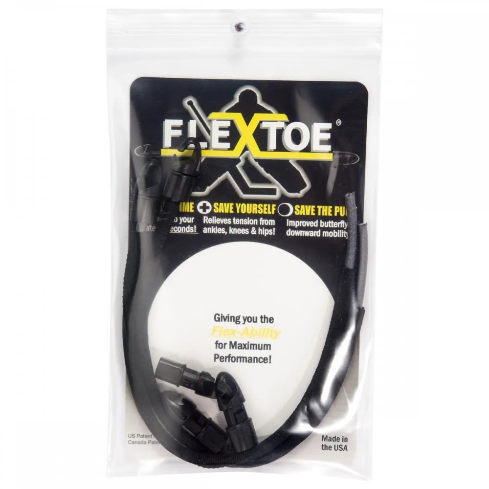 FlexToe Goalie Pad Strap System