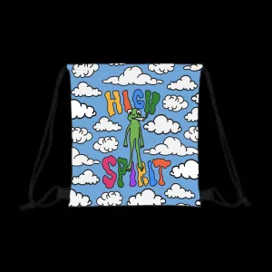 Floating on Cloud Nine Outdoor Drawstring Bag