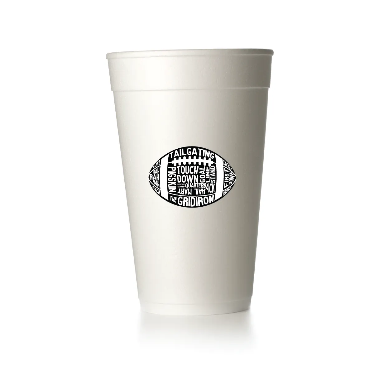 Football Words Cups