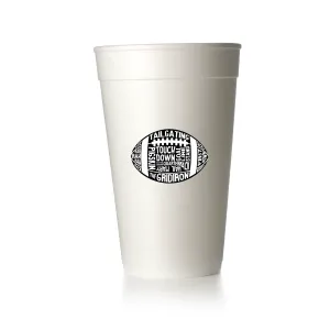 Football Words Cups