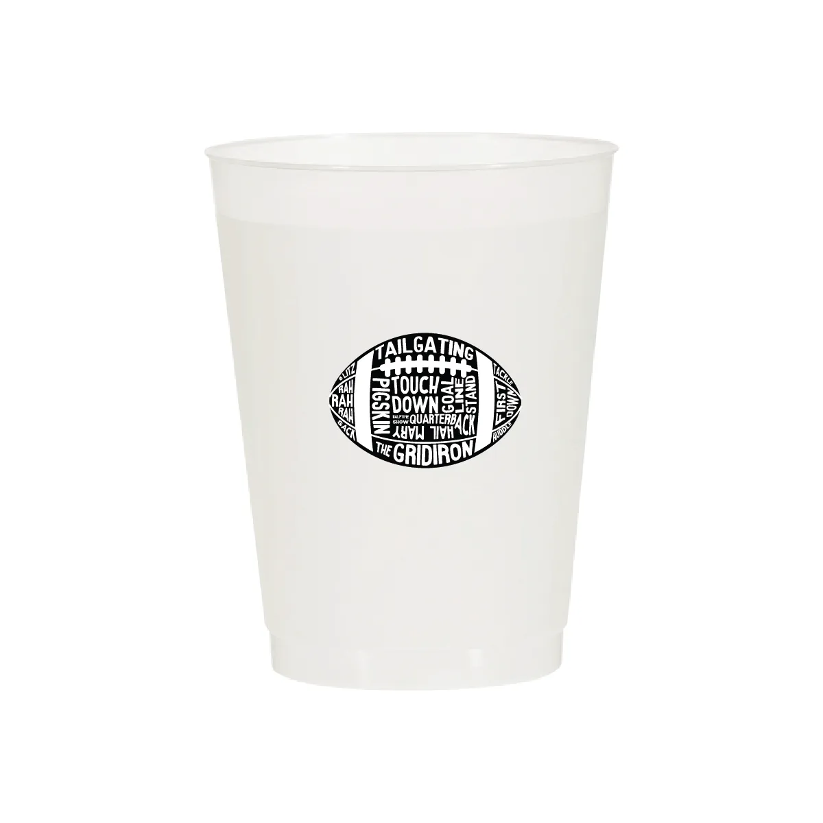 Football Words Cups