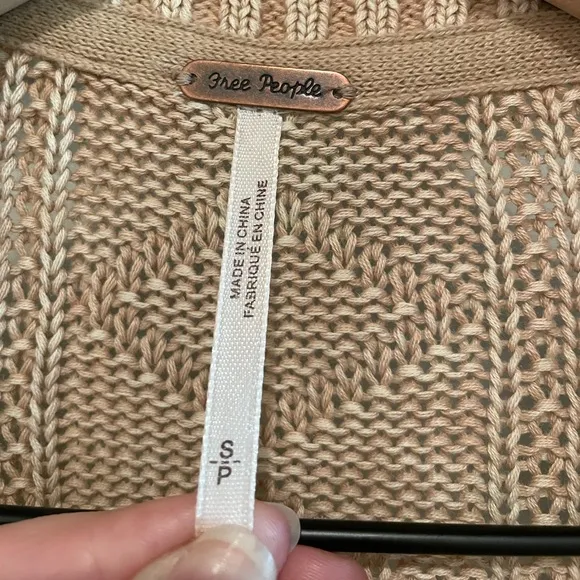 FREE PEOPLE All Washed Out Cardigan size S