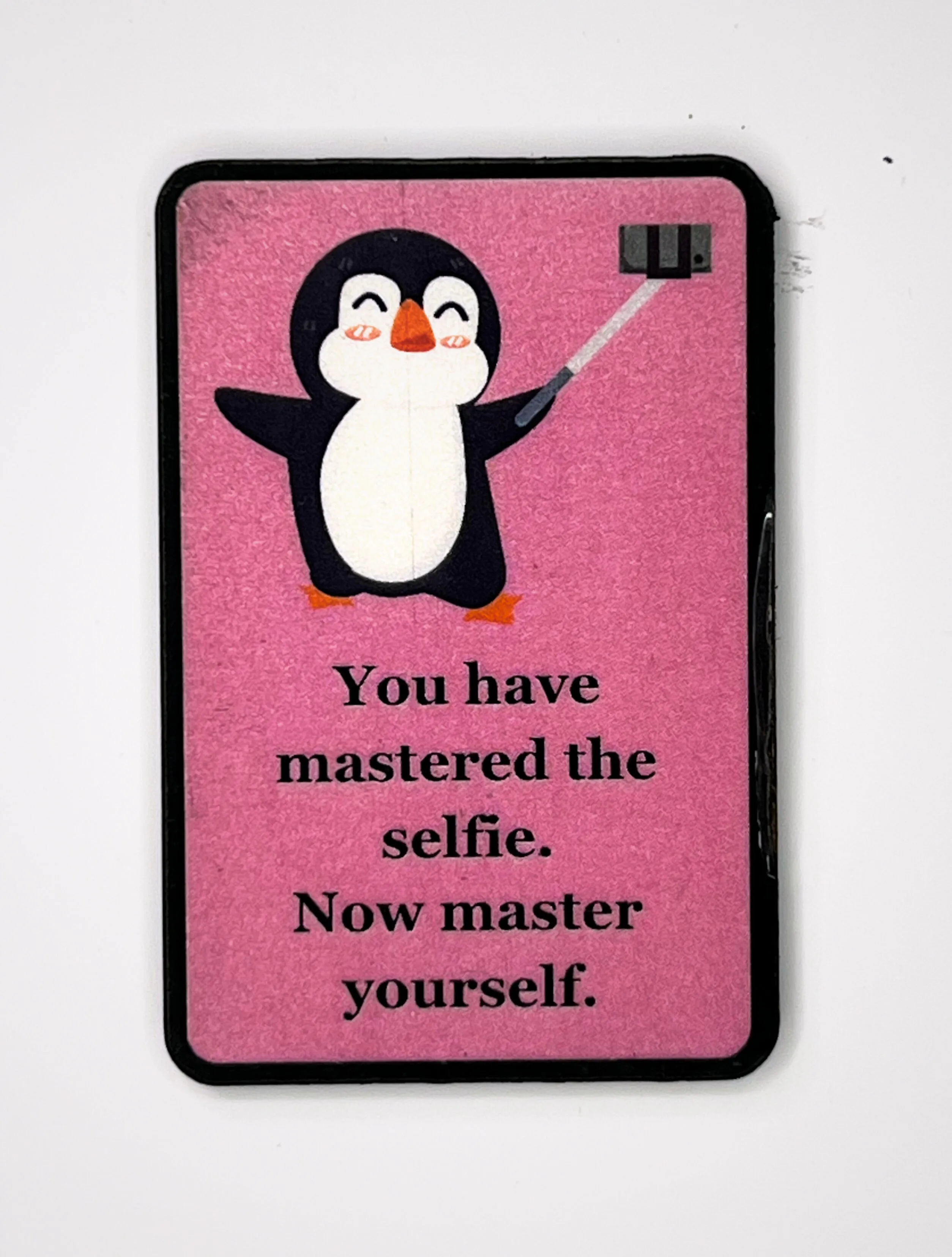 FRIDGE MAGNETS MDF WHITEBOARD MAGNETS YOGA FUNNY QUOTES - SET OF 6