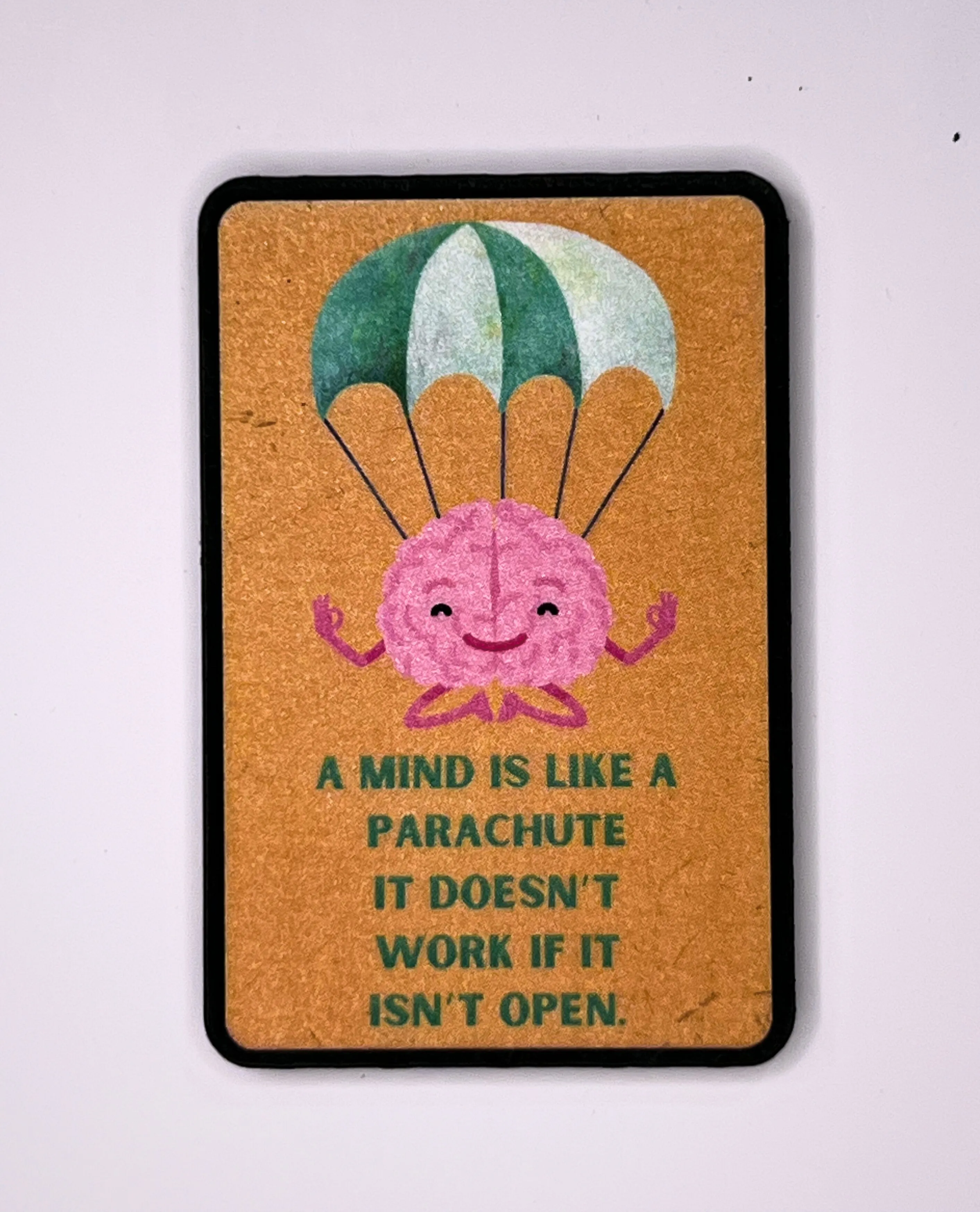 FRIDGE MAGNETS MDF WHITEBOARD MAGNETS YOGA FUNNY QUOTES - SET OF 6