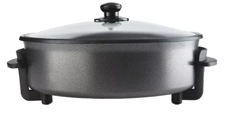 Frying Pan Electric Non-Stick Black 35cm 1500W "Alonzo"