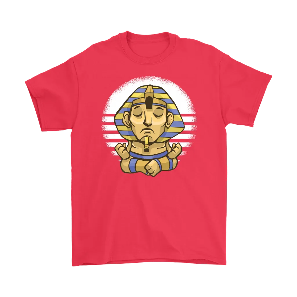 Funny Yoga T-shirt, Funny Yoga Gift, Funny Meditation Shirt, Sphynx in Yoga Pose T-shirt