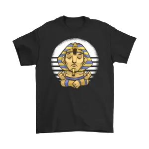 Funny Yoga T-shirt, Funny Yoga Gift, Funny Meditation Shirt, Sphynx in Yoga Pose T-shirt