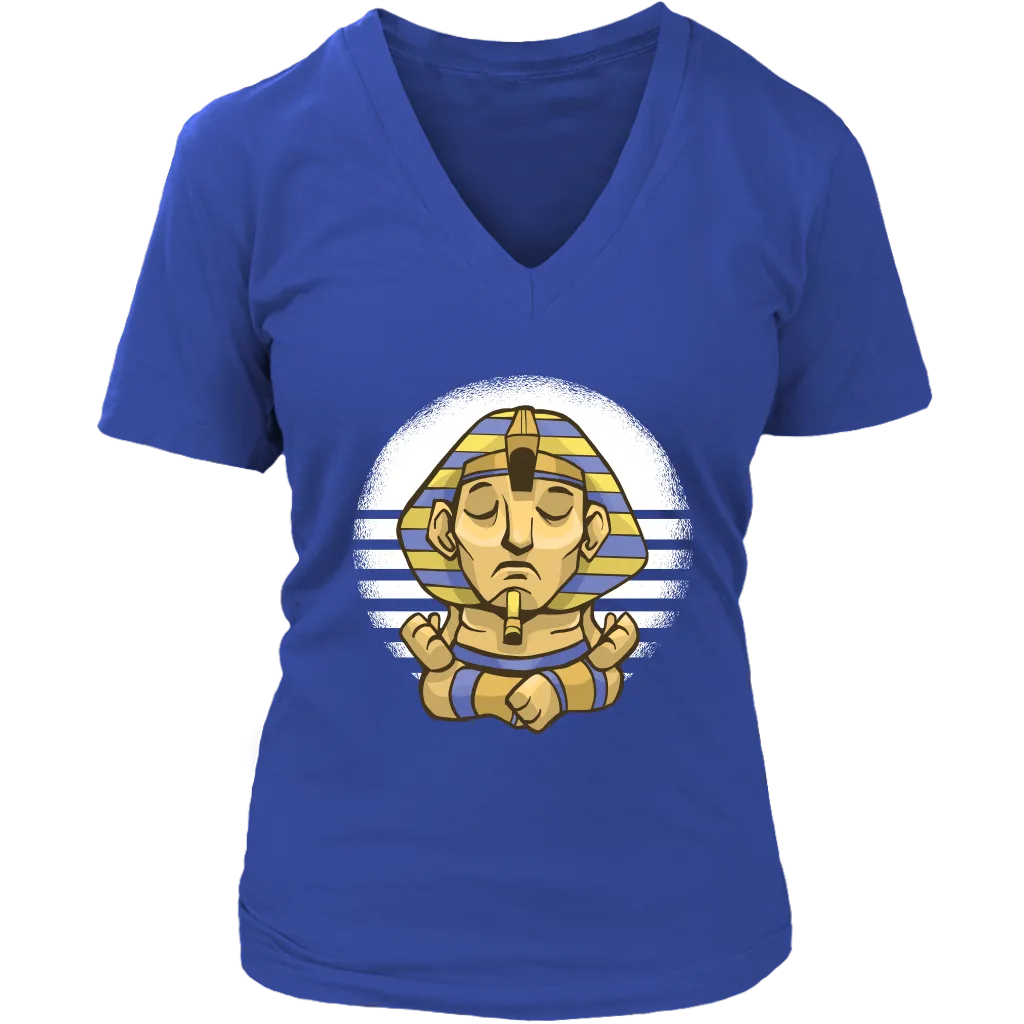 Funny Yoga T-shirt, Funny Yoga Gift, Funny Meditation Shirt, Sphynx in Yoga Pose T-shirt