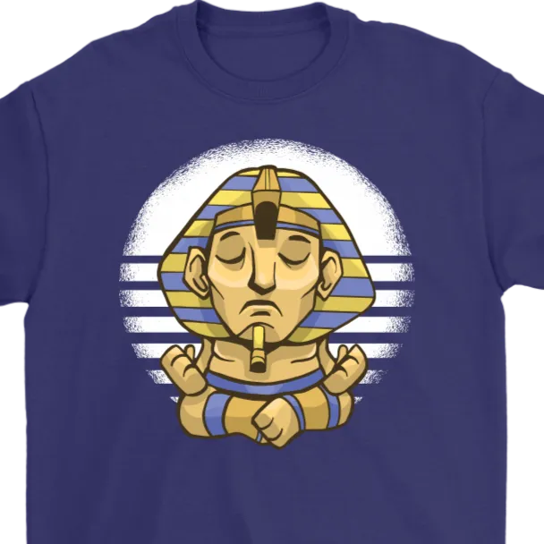 Funny Yoga T-shirt, Funny Yoga Gift, Funny Meditation Shirt, Sphynx in Yoga Pose T-shirt