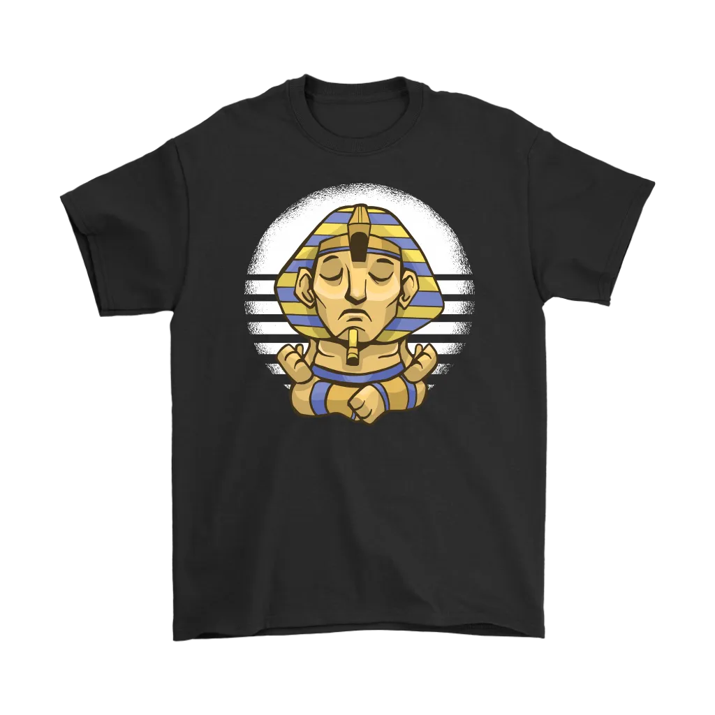 Funny Yoga T-shirt, Funny Yoga Gift, Funny Meditation Shirt, Sphynx in Yoga Pose T-shirt