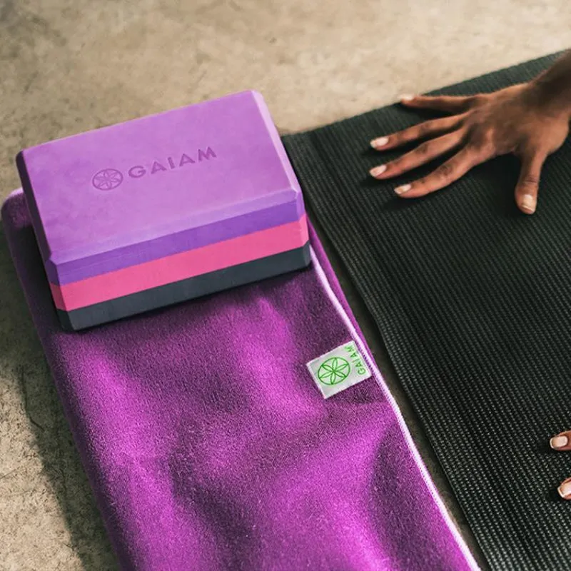 GAIAM TRI COLOUR YOGA BLOCK
