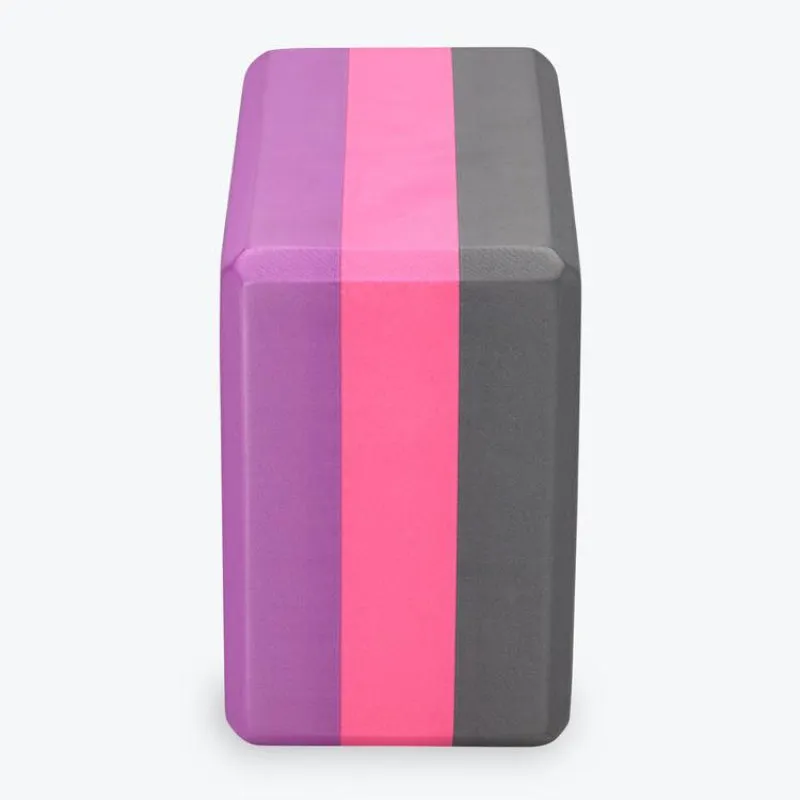 GAIAM TRI COLOUR YOGA BLOCK
