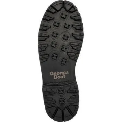 Georgia Men's Brute 8" Comp Toe Waterproof MG Work Boot- Brown- GB00643