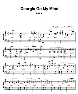 Georgia On My Mind, EASY