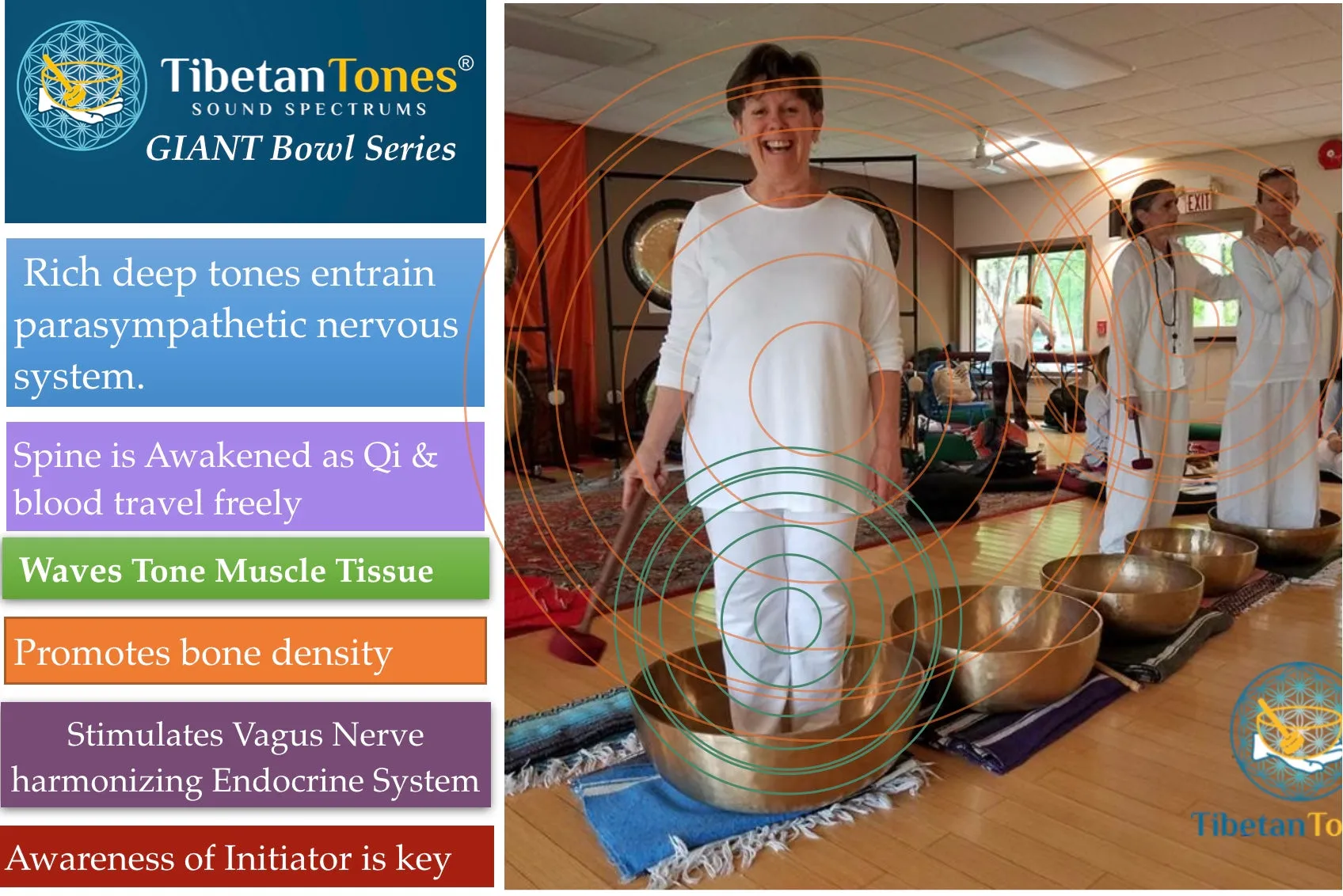 Giant Singing Bowl  by Tibetan Tones