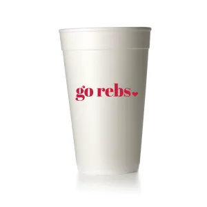 Go Rebs Heart Cups