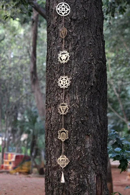 Golden Chakra Strand Decoration