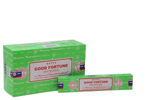 GOOD FORTUNE  | Satya Nag Champa Incense Sticks