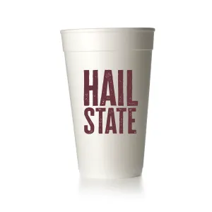 Hail State Rough Cups