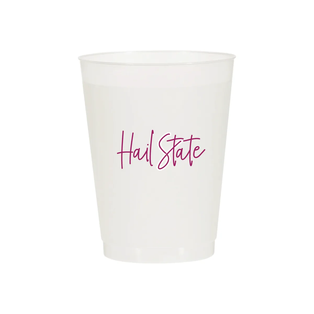 Hail State Script Cups