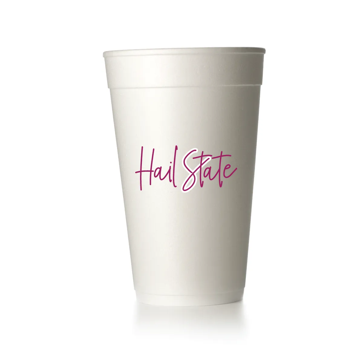 Hail State Script Cups