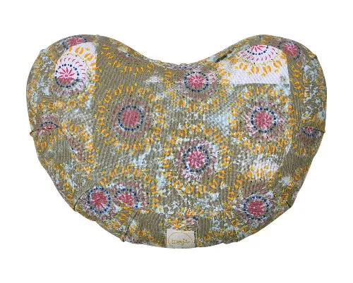 Half Moon Meditation Cushion in Cotton