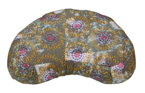 Half Moon Meditation Cushion in Cotton