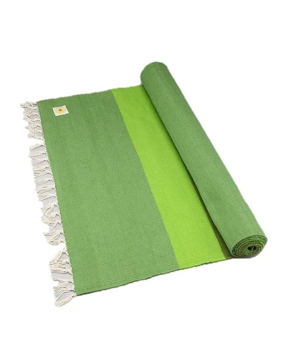 Handwoven Cotton Floor Yoga Meditation Rug