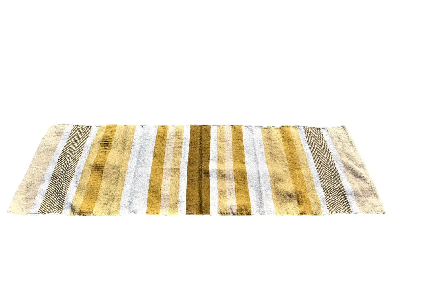 Handwoven Cotton Floor Yoga Meditation Rug