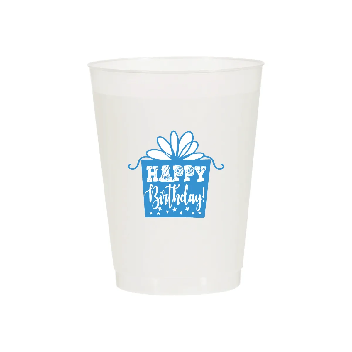 Happy Birthday Present Cups