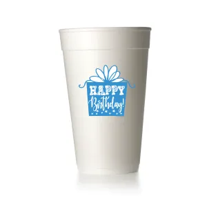 Happy Birthday Present Cups