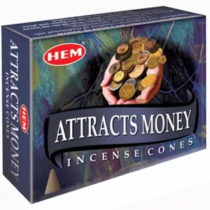 HEM - Attracts Money Incense Cones