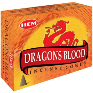 HEM - Dragon's Blood Incense Cones