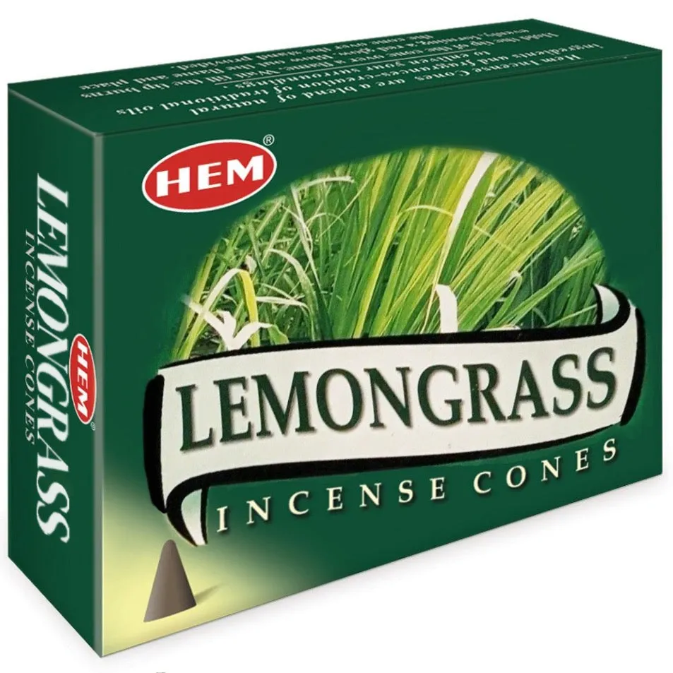 HEM - Lemongrass Incense Cones