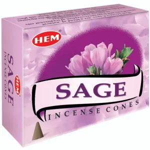 HEM - Sage Incense Cones