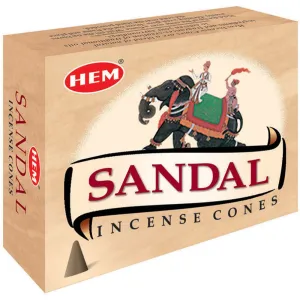 HEM - Sandal Incense Cones