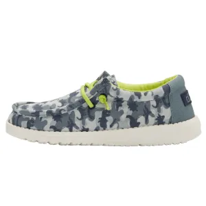 Hey Dude Wally Youth Blue Camodino
