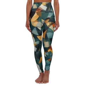 High Waisted Leggings - Madalena Madrid Madras